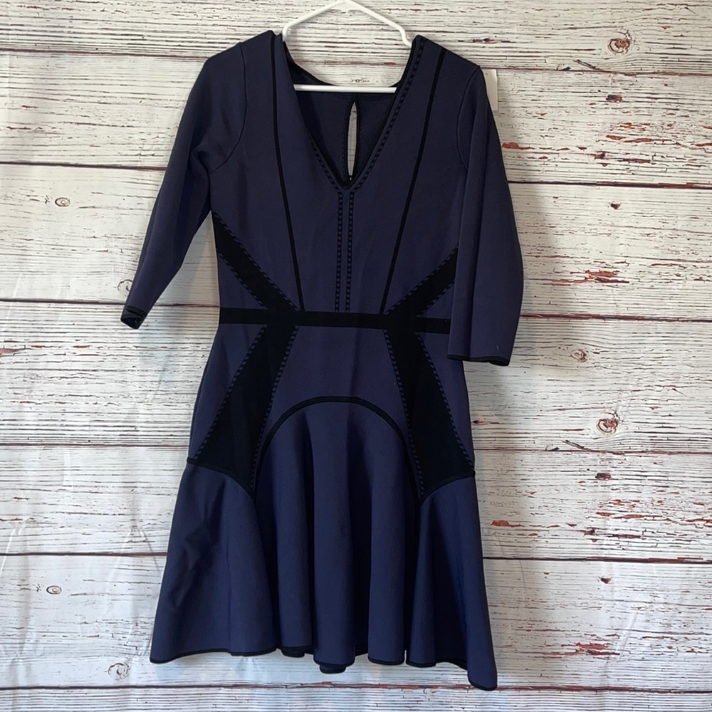 Diane von furstenberg blue dress